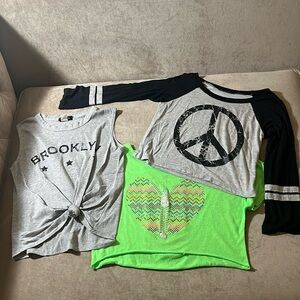 Miss Popular tops. Size 14/16